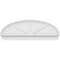 Ekena Millwork Elliptical 3 Spoke Architectural Grade PVC Combination Pediment, 60"W x 21-7/8"H x 2-3/4"P PEDPC060X220ELL03 - alternate 4